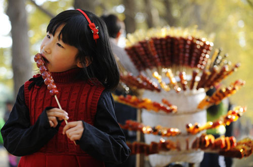 Kẹo hồ lô ngọt trong cuộc sống người Bắc Kinh 